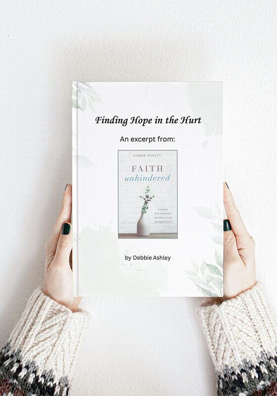 Finding Hope in the Hurt Excerpt from Faith Unhindered Debbie Ashley
