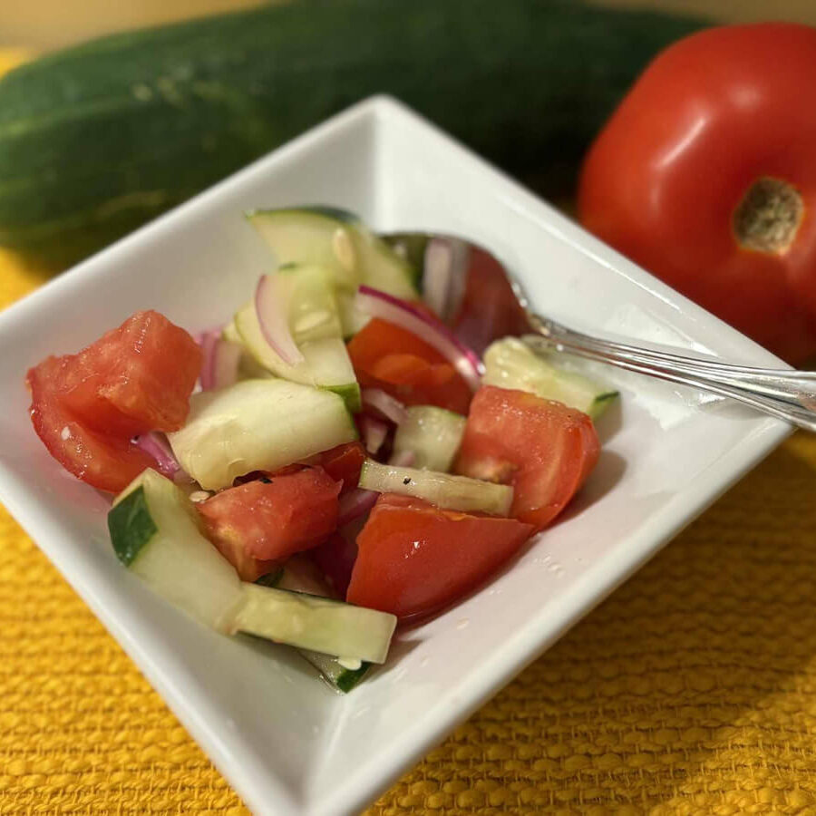 Cucumber-Tomato Salad